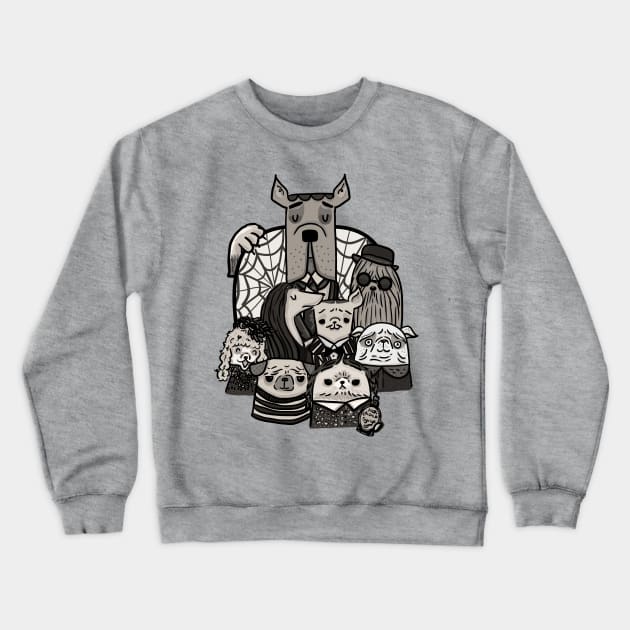 Addams Family Crewneck Sweatshirt by Fluffymafi